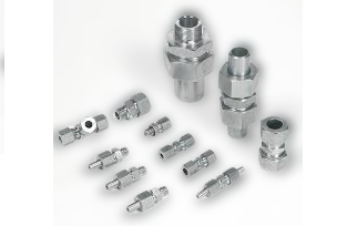 Flareless tube fittings