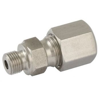 Male stud coupling male thread × BSP