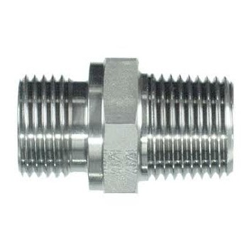 Hex NPT × ISO parallel BSPP