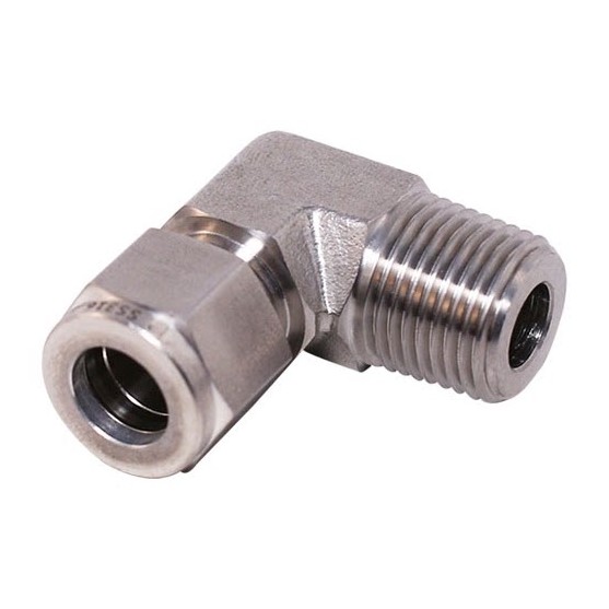 Male elbow metric OD tube