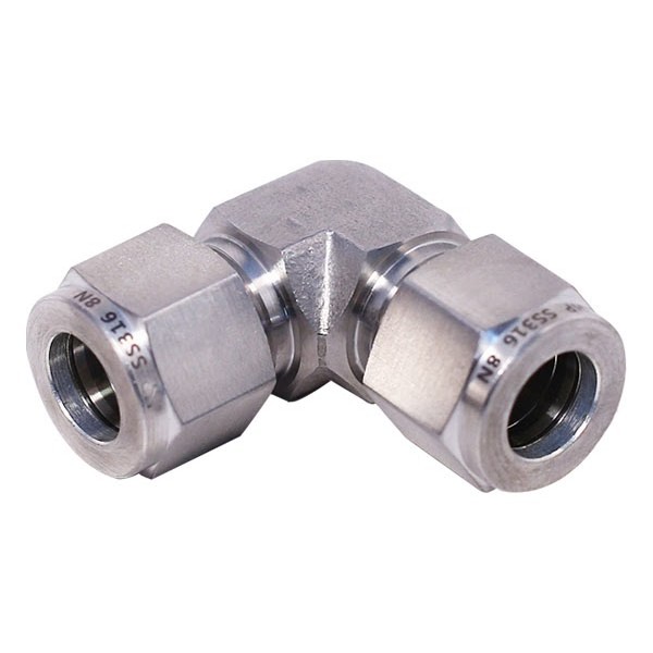 Union elbow inch OD tube metric OD tube